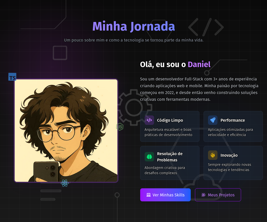 Portfolio Pessoal Avançado
